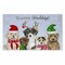 Stupell Industries Happy Howlidays Puppies Printed Outdoor Door Mat, design by Brett Blumenthal, 18"x30"